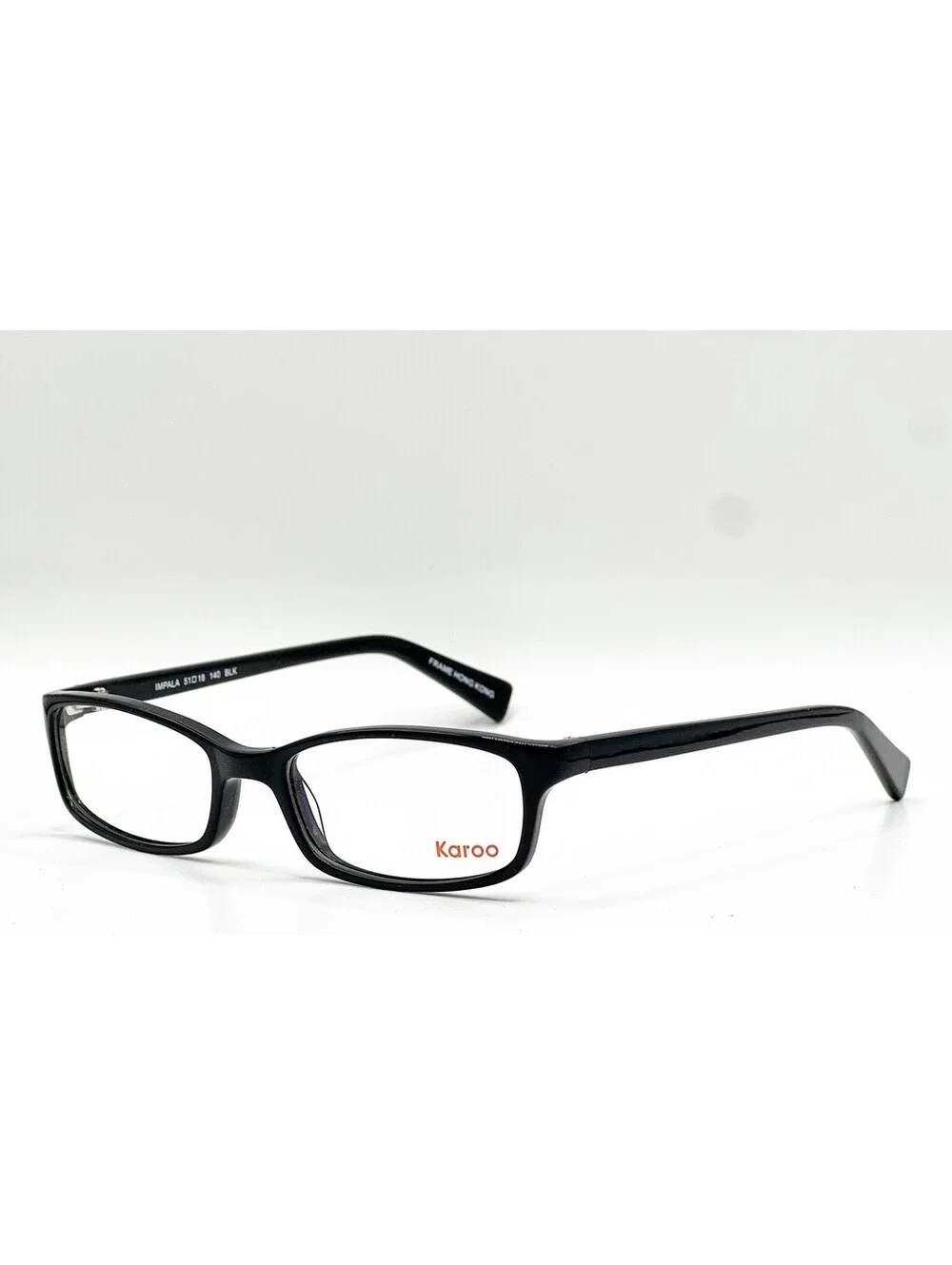 Karoo Impala Blk Black Authentic Eyeglasses 51-18-140